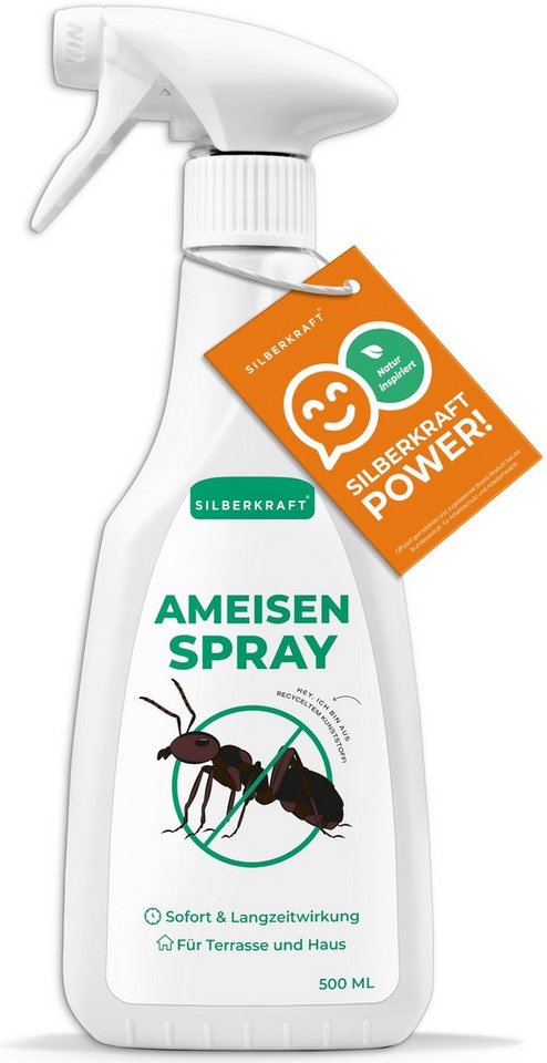 Silberkraft Insektenspray Anti Ameisen Spray - Ameisenspray, 500 ml, 1-St. von Silberkraft