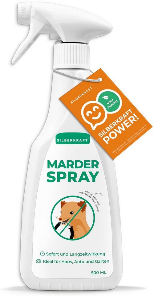 Silberkraft Insektenspray Marderspray 500 ml, 500 ml, 1-St. von Silberkraft