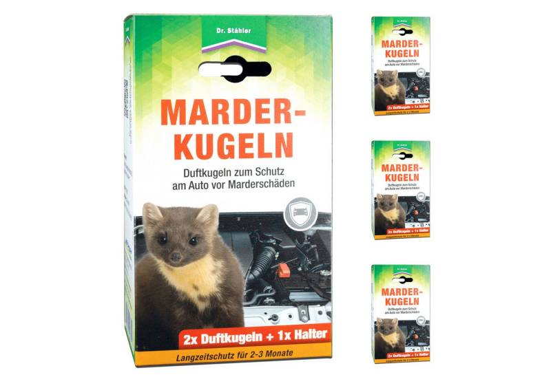 Silberkraft Marderabwehr-Stäbchen Marder-Duftkugeln - Effektiver Schutz vor Marderschäden am Auto, 8-St., Langanhaltender Abwehrgeruch - Mit Halterung - Wirksam bis zu 6 Wochen Silberkraft Marderabwehr-Stäbchen Marder-Duftkugeln - Effektiver Schutz vor Marderschäden am Auto, 8-St., Langanhaltender Abwehrgeruch - Mit Halterung - Wirksam bis zu 6 Wochen von Silberkraft
