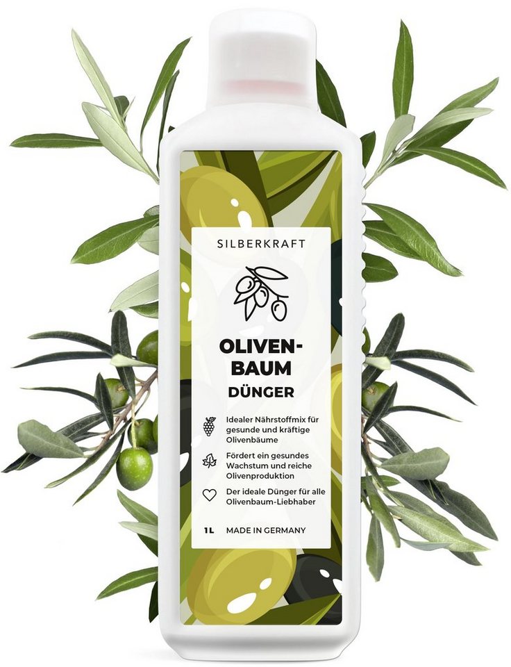 Silberkraft Pflanzendünger Olivenbaum Dünger für alle Arten von Olivenbäumen, 1-St. von Silberkraft