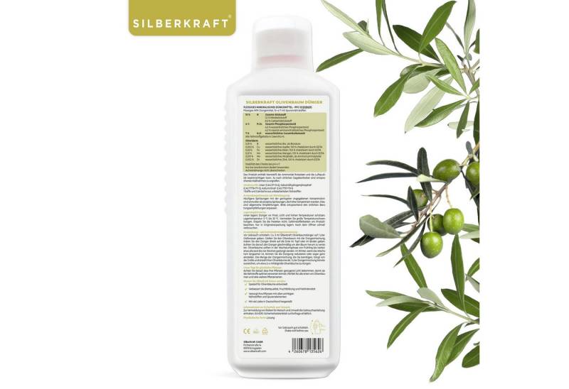 Silberkraft Pflanzendünger Olivenbaum Dünger für alle Arten von Olivenbäumen, 2-St. von Silberkraft