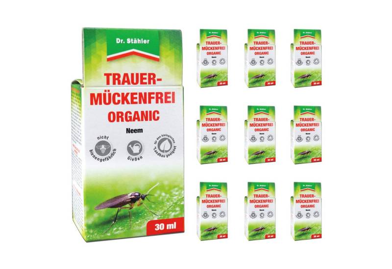 Silberkraft Pflanzendünger Trauermücken-Frei Organic: Hochwirksames Gießmittel gegen Trauermücken, Trauermücken-Frei Organic – Wirksam im Topf & bei Jungpflanzen, 10-St., 10x30ml Bio-Gießmittel gegen Trauermücken Für Topf- & Aussaatkulturen, Trauermücken-Frei Organic – Bio-Gießmittel gegen Larven & Schädlinge von Silberkraft
