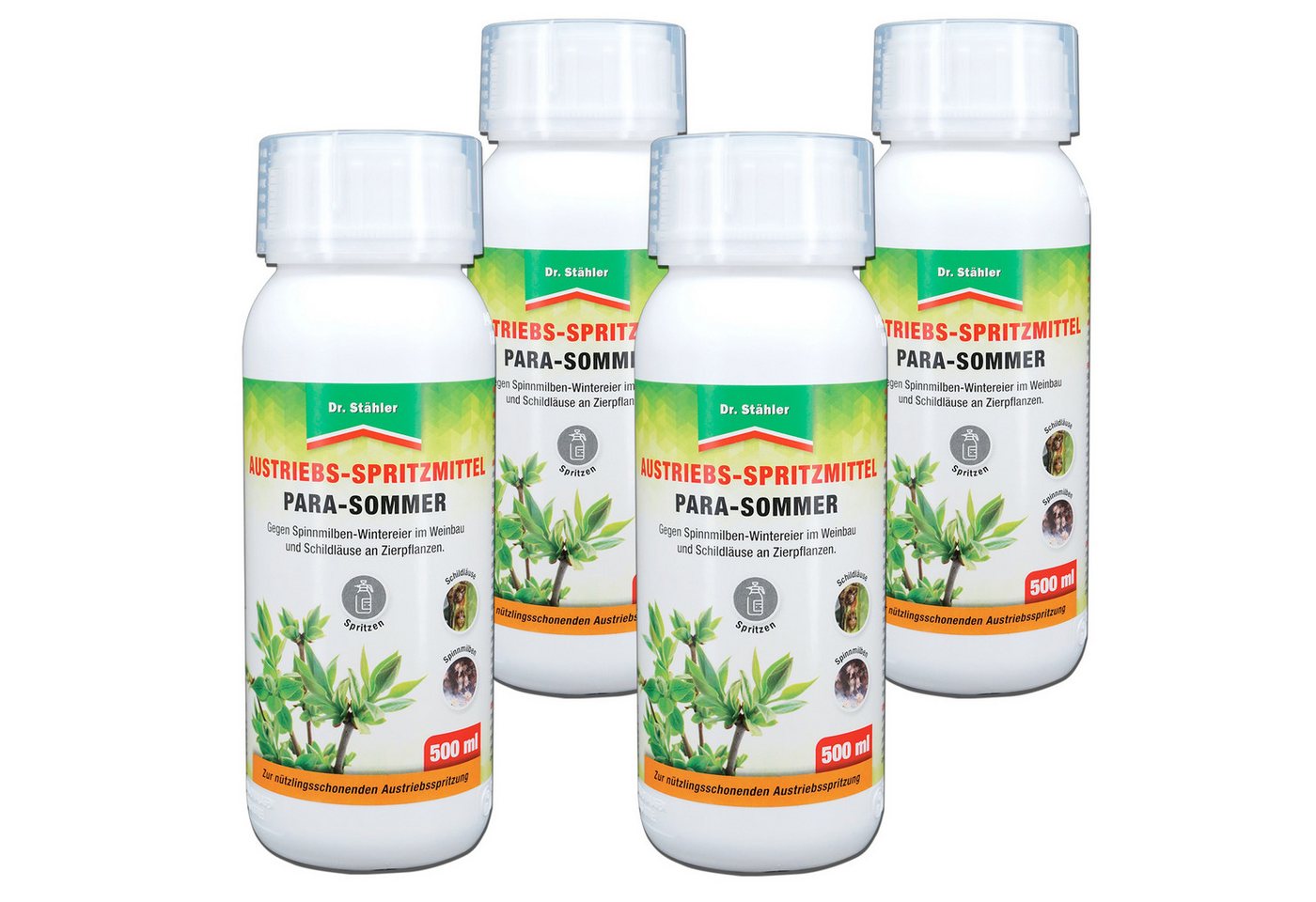 Silberkraft Pflanzenstärkungsmittel Para Sommer: Austriebs-Spritzmittel gegen Schildläuse und Spinnmilben, ustriebs-Spritzmittel flüssig – Schutz vor Milben & Schildläusen, 4-St., 4 x 500 ml Spritzmittel für Austrieb Für Zier-, Obst- & Weingehölze, Austriebs-Spritzmittel – Gegen Schildläuse & Milben an Gehölzen Silberkraft Pflanzenstärkungsmittel Para Sommer: Austriebs-Spritzmittel gegen Schildläuse und Spinnmilben, ustriebs-Spritzmittel flüssig – Schutz vor Milben & Schildläusen, 4-St., 4 x 500 ml Spritzmittel für Austrieb Für Zier-, Obst- & Weingehölze, Austriebs-Spritzmittel – Gegen Schildläuse & Milben an Gehölzen von Silberkraft