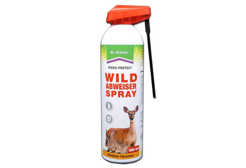 Silberkraft Vergrämungsmittel Wildabweiser Spray - Schutz vor Wildtieren auf dem Grundstück, 500 ml, Effektiver Schutz vor Wildtieren Rehen, Hirschen und Kaninchen, 1-St., Wirkt durch Geruch und Bewegung hält Wildtiere fern schützt Pflanzen, Effektiver Schutz Einfache Anwendung Vielseitig einsetzbar von Silberkraft