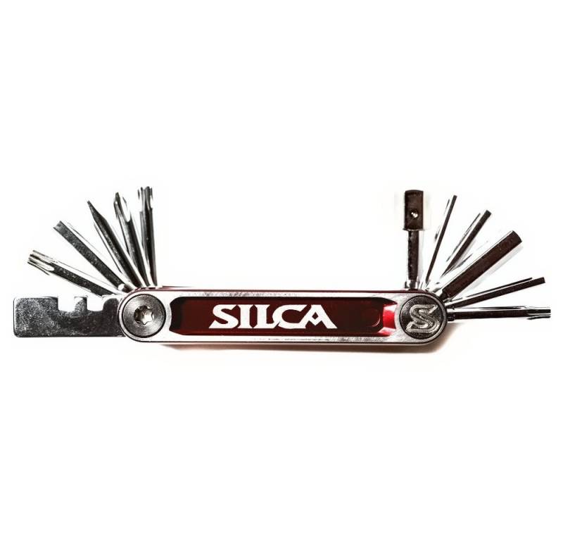 Silca Montagewerkzeug Silca Multifunktionswerkzeug Italian Army Knife Tredici" 13 Funktionen von Silca