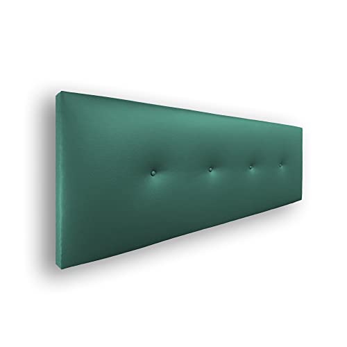Silcar Home - Gepolstertes Silvi Kopfteil - Elegant Modernes Design, Einfache Montage, Hoher Komfort - Grün, 160 cm, Kunstleder von Silcar Home