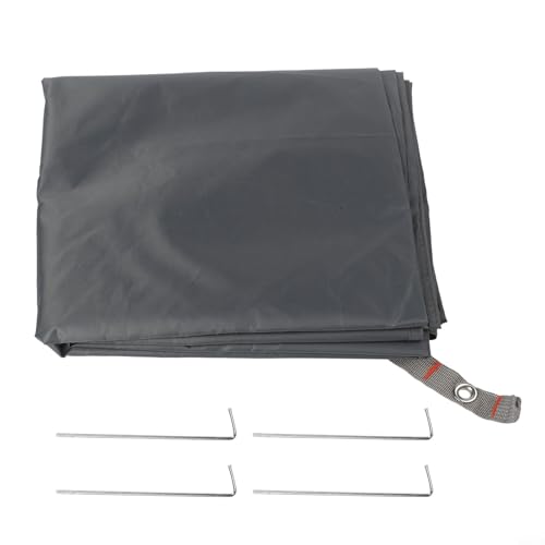 210D Oxford Tuch Outdoor Bodenmatte mit Bodennägeln, wasserdicht und reißfest für Wandern und Camping (210 x 240 cm) von Sileduove