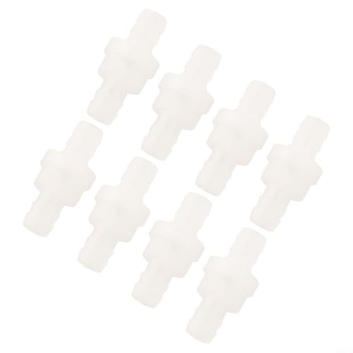 8 Stück unidirektionale Kunststoff-Rückschlagventil-Schlauchstutzen für Wassersysteme, erhält optimale Leistung und verhindert Flüssigkeitsrückfluss (10 mm) von Sileduove