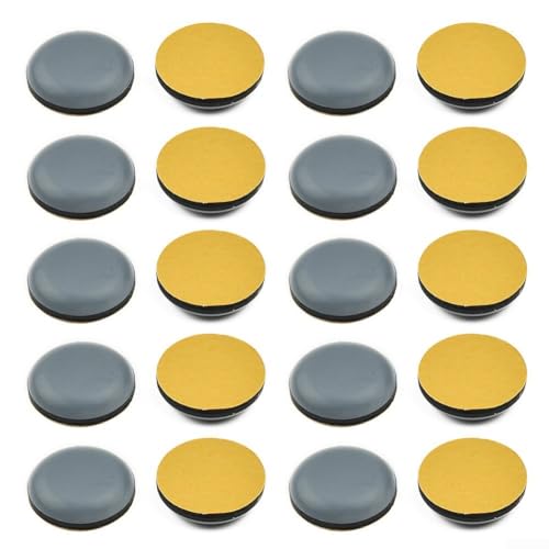 820 x Möbelgleiter für Teppich, müheloses Verschieben schwerer Möbel beim Schutz von Oberflächen (8 Stück) von Sileduove