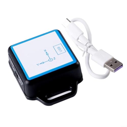 9-Achsen-Sensor-Modul mit kabellosem Neigungssensor, mit Beschleunigungsmesser und Gyroskop zur Echtzeitmessung von Neigung und Vibration mit USB-2.0-Konnektivität (BWT901CL) von Sileduove