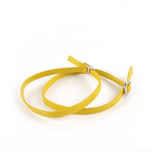 Abnehmbarer Fersen-Schnallengürtel mit verstellbaren Trägern für bequeme Passform (gelb) von Sileduove