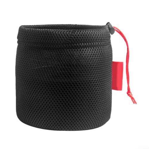 Atmungsaktive Netztasche für Outdoor-Camping, sichere Aufbewahrung von Töpfen und Geschirr (16 x 20 cm) von Sileduove