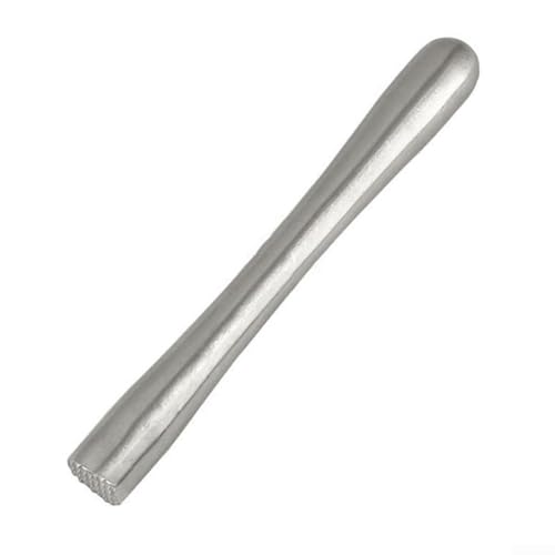 Cocktailstampfer und Zerkleinerer aus Edelstahl, unverzichtbares Werkzeug zum Mischen von frischen Früchten in Ihren Getränken (22,5 cm) von Sileduove