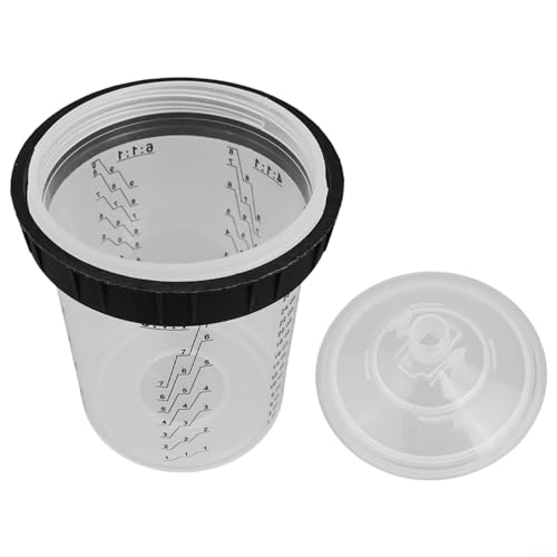 Einweg-Spraydosen-Set mit 23 Teilen für HVLP und für LVLP Farbsprühen, praktisches Werkzeug für DIY-Projekte (800 ml) von Sileduove