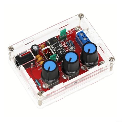 Elektronischer Projektsignalgenerator, einstellbare Amplitude und Frequenz von 1 Hz bis 1 MHz mit drei Wellenformen von Sileduove