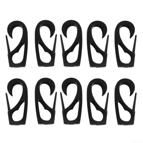 Ersatz-Haken für Kajaks, 10 Nylon-Clips für Takelage und Befestigung Ersatz-Haken für Kajaks, 10 Nylon-Clips für Takelage und Befestigung von Sileduove