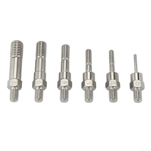 Ersatzmuttern und Zugstangenschrauben für BT606 BT605 BT607 Nietmaschinen Nietkopf Teile für M3 M5 M6 M8 M10 () von Sileduove