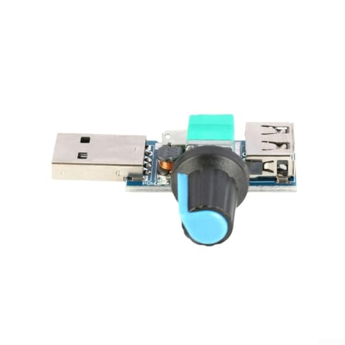 Für USB-Ventilator-Geschwindigkeitsregelung, 5 W, verstellbares Modul zur Regulierung der Luftmenge von Sileduove
