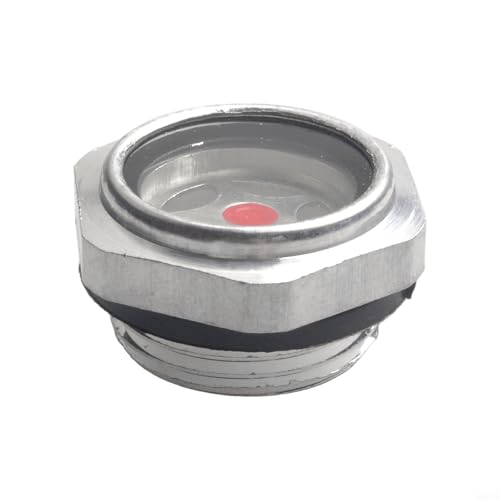 Luftkompressor-Ölschauglas G 3/4 Aluminium Füllstandsspiegel zur Überwachung des Ölstandes von Sileduove