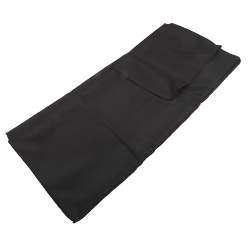 Schirmdach aus Polyester für den Außenbereich, reichlich Schatten mit wetterbeständigem Design (schwarz) von Sileduove