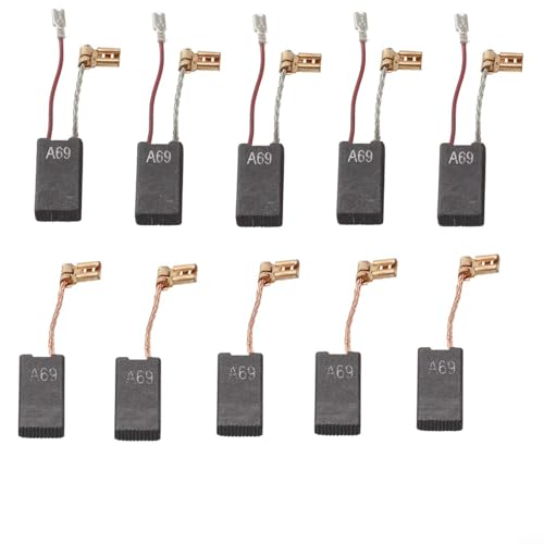 Sileduove 10 Stück Kohlebürsten Motorkohlen Kohle für Bos- ch GBH 5-40 DCE GSH 5-CE GSH 5 E GBH 5-40 DE Bohrer von Sileduove