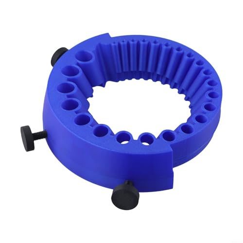Sileduove Bohrerspitzer, Werkzeug für 2–13 mm Bits, Winkelschleifer, Schleifaufsatz, blau (ohne Handschuhe) von Sileduove