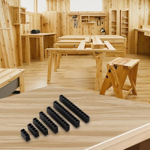 Sileduove Multi-Schlitz-Werkzeug-Bit-Aufbewahrungshalter, Kunststoff, Sechskantschaft, Schraubendreher-Organizer mit 3–13 Löchern Sileduove Multi-Schlitz-Werkzeug-Bit-Aufbewahrungshalter, Kunststoff, Sechskantschaft, Schraubendreher-Organizer mit 3–13 Löchern von Sileduove