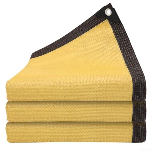 Sileduove Outdoor Polyester Sunshade Sail UV Protection Privacy Screen with Edge Punching for Garden Patio Pool 2x3M Beige(2*3M) von Sileduove