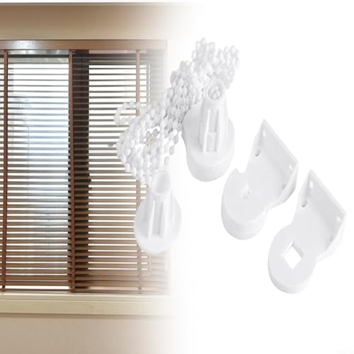 Sileduove Rollo-Steuerungssystem mit 25 mm Mechanismus und Perlenkette für Fensterbehandlung, 3 m Kettenlänge von Sileduove