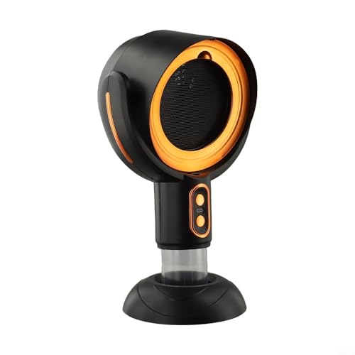 Sileduove Tragbarer USB-Küchen-Dunstabzugshaube mit einstellbaren Geschwindigkeiten zum Kochen in Wohnungen und Wohnmobilen, leicht und einfach zu bewegen (Schwarzgold) von Sileduove