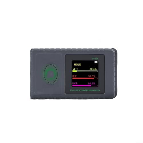 Sileduove Tragbares Solar-Durchlässigkeitsmessgerät, kombiniert UV-, sichtbares Licht und Infrarot-Messung für Fenster- und Filmbewertung von Sileduove