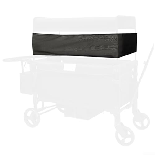 UV-Blockierendes Sonnenschutznetz für Kinderwagen, für Wonderfold W4 W2, einfache Installation (299,7 x 33 cm) von Sileduove