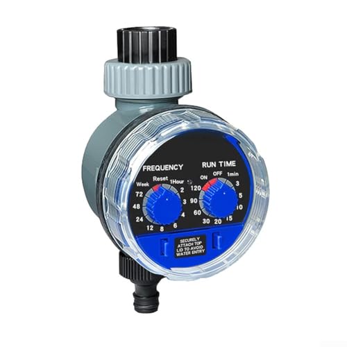 Wasserdichter automatischer Garten-Timer, zur Vereinfachung Ihrer Bewässerungsroutine in Rasen und Garten von Sileduove
