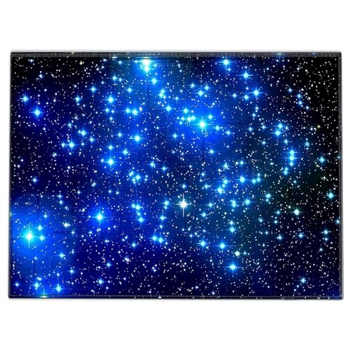 Silent Monsters Mauspad 240 x 200 mm Stoff Mousepad Weltall - Vernähter Rand, rutschfest & leise, für Gaming Büro Office Homeoffice - 24 x 20 cm Mouse Pad Mat - Mausunterlage klein f alle Maus Arten von Silent Monsters