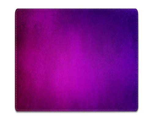 Silent Monsters Mauspad 240 x 200 mm Stoff Mousepad lila - Vernähter Rand, rutschfest & leise, für Gaming Büro Office Homeoffice - 24 x 20 cm Mouse Pad Mat - Mausunterlage klein f alle Maus Arten von Silent Monsters