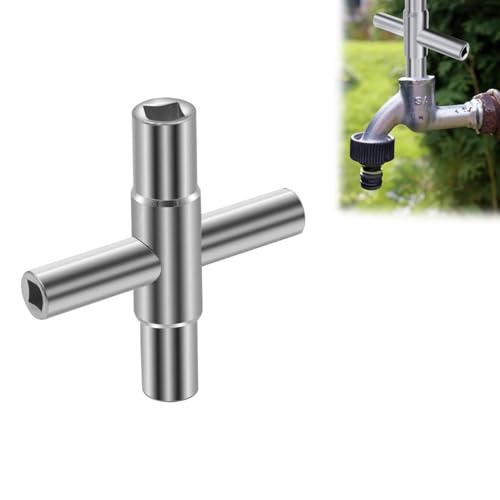 Vierkantschlüssel,4 Wege Innenmaß 6.5mm/7mm/8mm/9mm Entlüftungsschlüssel,Utilities Schlüssel, Stahl-Multifunktionsschlüssel,Schaltschrankschlüssel,für Elektrokasten Gas Wasser Stromzähler Box Schrank Vierkantschlüssel,4 Wege Innenmaß 6.5mm/7mm/8mm/9mm Entlüftungsschlüssel,Utilities Schlüssel, Stahl-Multifunktionsschlüssel,Schaltschrankschlüssel,für Elektrokasten Gas Wasser Stromzähler Box Schrank von Silent-Qiaoyou