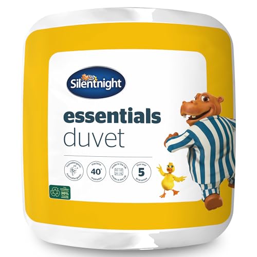 Silentnight Essential Duvet, Mikrofaser, weiß, 4.5 Tog von Silentnight
