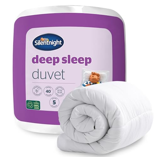 Silentnight Deep Sleep Double Duvet 15 Tog – Thick Heavy Warm Soft and Comfortable Winter Duvet Quilt Perfect for Cold Nights – Hypoallergenic and Machine Washable – Double – 200x200cm von Silentnight