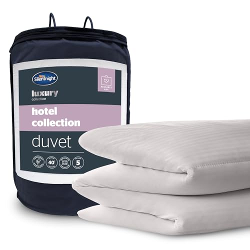 Silentnight Hotel Collection Bettdecke für Einzelbetten — das ganze Jahr über, 10,5 Tog, luxuriöse Bettdecke in Hotelqualität — Hypoallergen und maschinenwaschbar — Einzelbett, weiß Silentnight Hotel Collection Bettdecke für Einzelbetten — das ganze Jahr über, 10,5 Tog, luxuriöse Bettdecke in Hotelqualität — Hypoallergen und maschinenwaschbar — Einzelbett, weiß von Silentnight