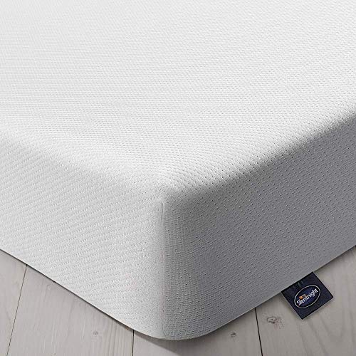 Silentnight Komfort-Rollschaum Schaumstoffmatratze, Textil, weiß, 120 x 190 cm von Silentnight