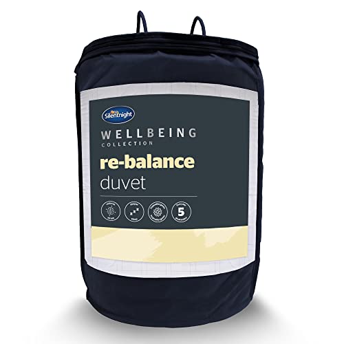 Silentnight Wellbeing Rebalance 10,5 Tog Bettdecke – Ganzjahresdecke mit innovativem Carbonfaden zur Linderung von Stress und Verspannungen – maschinenwaschbar, Super-Kingsize-Bett Silentnight Wellbeing Rebalance 10,5 Tog Bettdecke – Ganzjahresdecke mit innovativem Carbonfaden zur Linderung von Stress und Verspannungen – maschinenwaschbar, Super-Kingsize-Bett von Silentnight