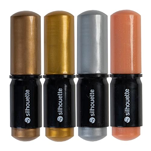 Silhouette Sketch Pens 4/Pkg-Metallic by Silhouette America von Silhouette America