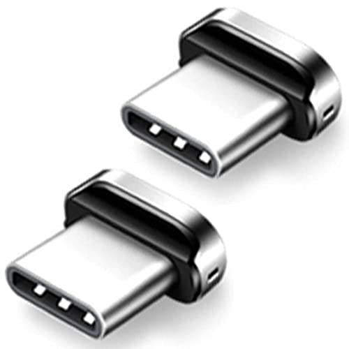2x USB-C Adapter für PLATINUM Nylon Magnet USB Schnellladekabe - 2x USB-C Stecker von SilicOne