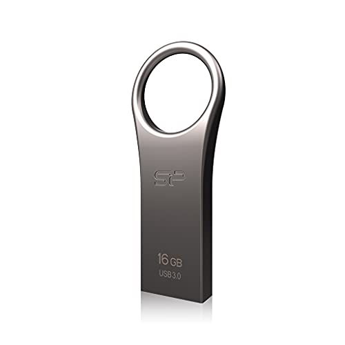 Silicon Power SP/16GB Jewel J80 USB-Stick/Flash Laufwerk USB 3.0 Metalloberfläche - kappenlos - für Windows / Mac - Titan-Zink-Legierung, Silber Silicon Power SP/16GB Jewel J80 USB-Stick/Flash Laufwerk USB 3.0 Metalloberfläche - kappenlos - für Windows / Mac - Titan-Zink-Legierung, Silber von SP Silicon Power