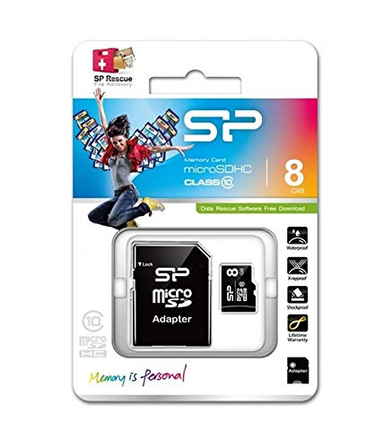 Silicon Power Class10 8GB microSDHC Speicherkarte von SP Silicon Power