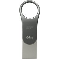 Silicon Power - Mobile C80 USB-Stick 64 gb usb Typ-A / usb Typ-C 3.0 (3.1 Gen 1) Titan von Silicon Power