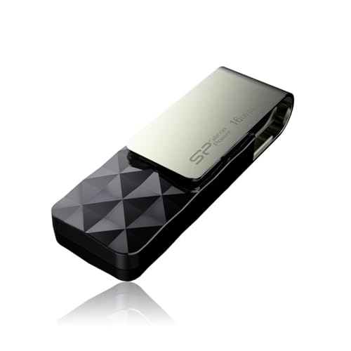 Silicon Power SP016GBUF3B30V1K 16GB Speicherstick USB 3.0 schwarz von SP Silicon Power