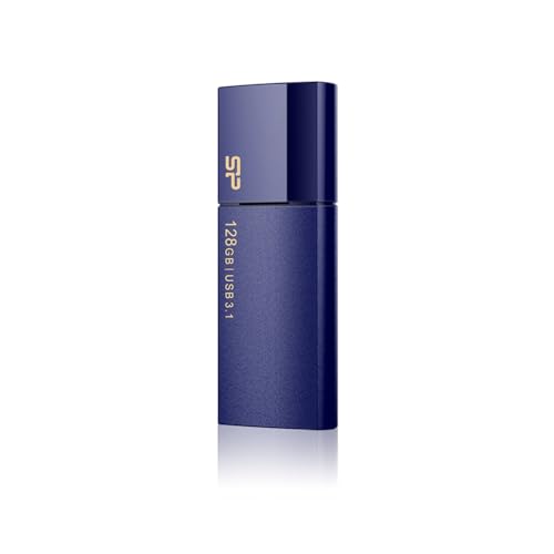 Silicon Power SP064GBUF3B05V1D 64GB Speicherstick USB 3.0 blau von SP Silicon Power