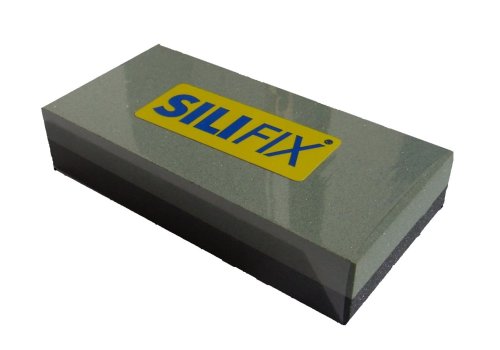 Zische Abziehstein SILIFIX kombiniert, Siliciumcarbid, 100 x 50 x 20 mm, FEPA Körnung 320/120, Schleifstein von Zische