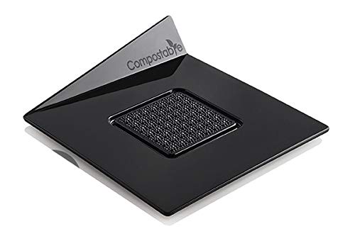Silikomart Professional 100 Tabletts, quadratisch, 83 x 83 mm, Schwarz von Silikomart S.r.l.